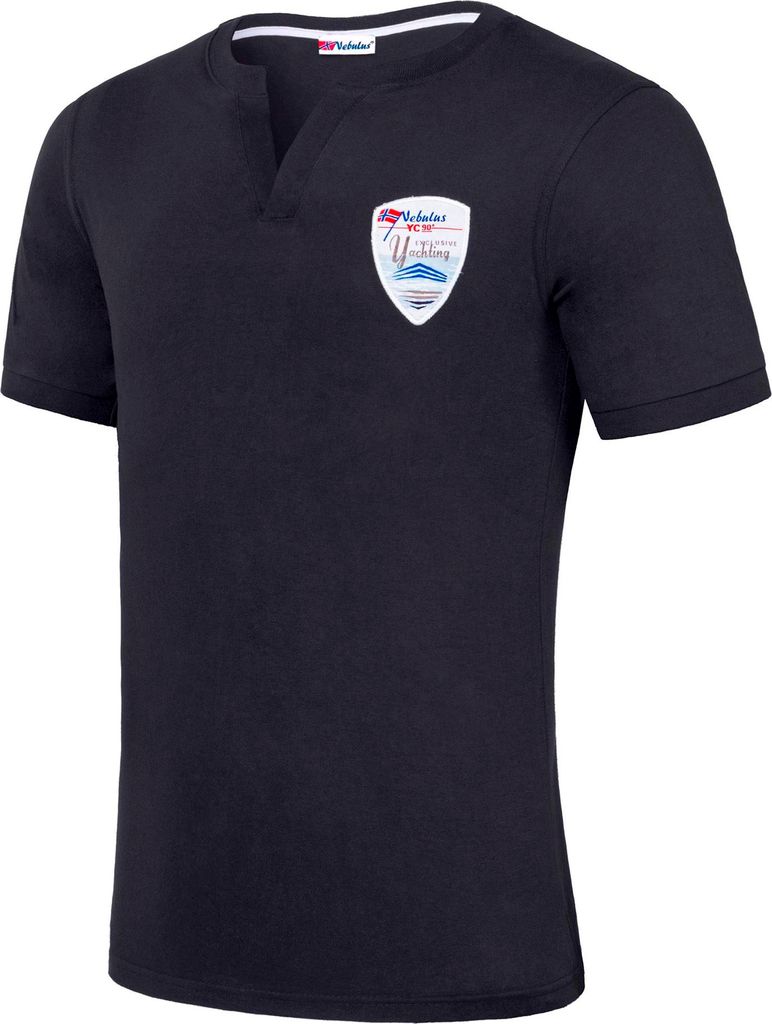 Nebulus T-Shirt VINCE Herren, Shirt, kurzarm, Frühlingsshirt, P1230 - Herren, schwarz, M