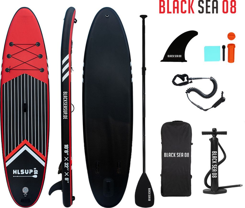 Black Sea 08 Sunset Aufblasbares Stand Up Paddle Board 10'6