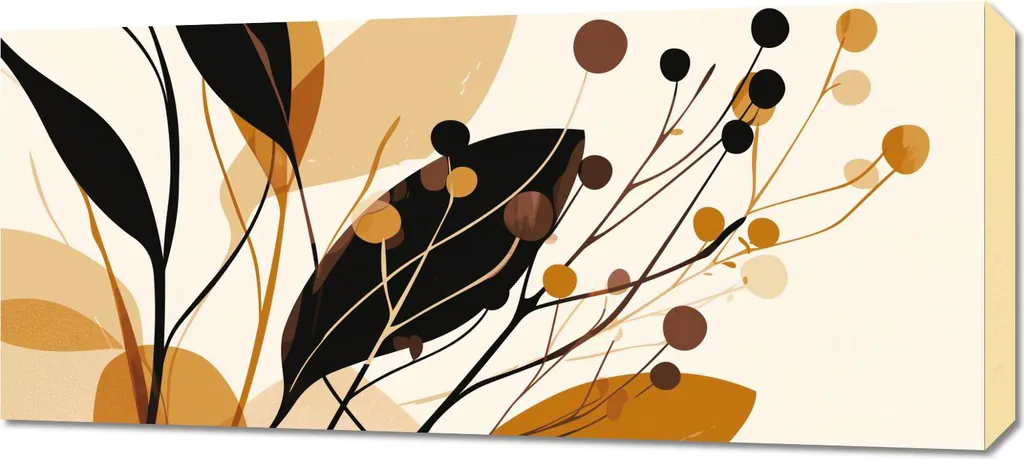 Offerta Quadro Autunno 90x40 cm - Tela Moderna a Prezzo Outlet