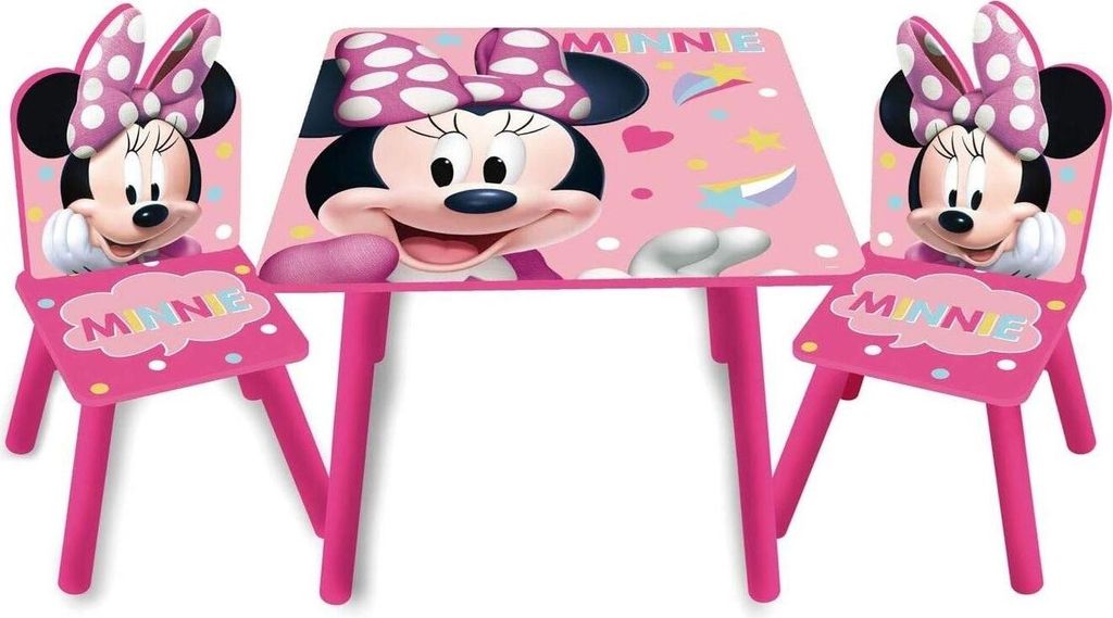 bHome Dětský stůl s židlemi Minnie DSBH1279 Obrázek produktu 