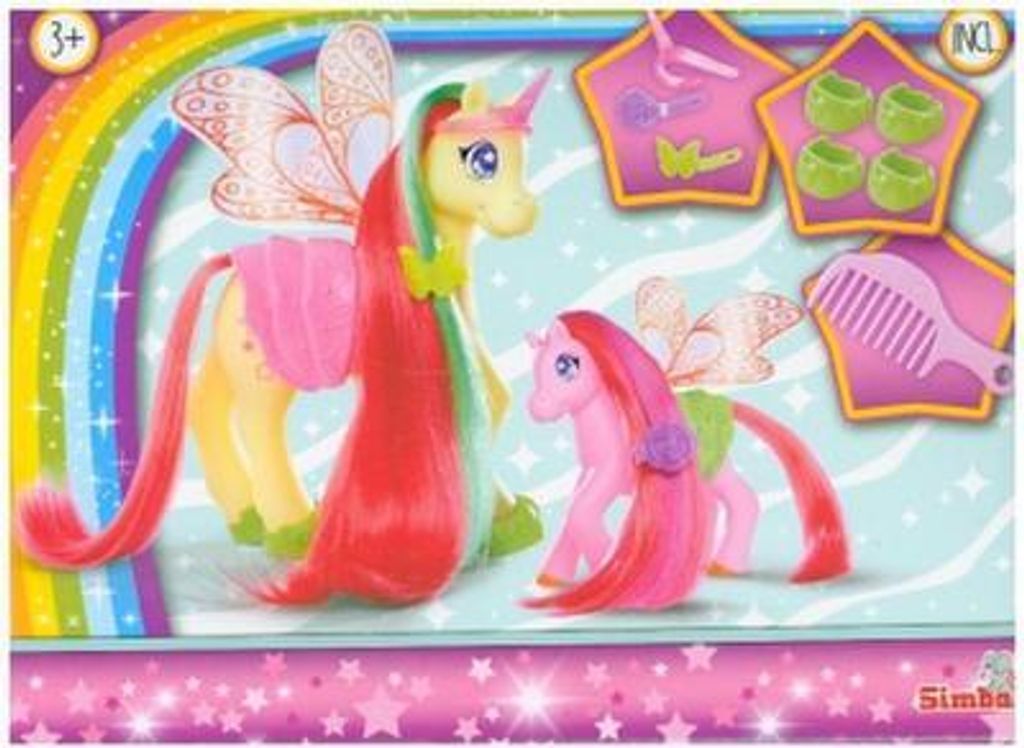 Simba Sweet Pony Kappop Fairies Spielzeugset mit Zubehör