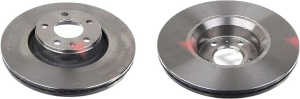 2 Bremsscheiben Vorderachse belüftet Ø 314 mm 25 mm FTE für u.a. AUDI A6