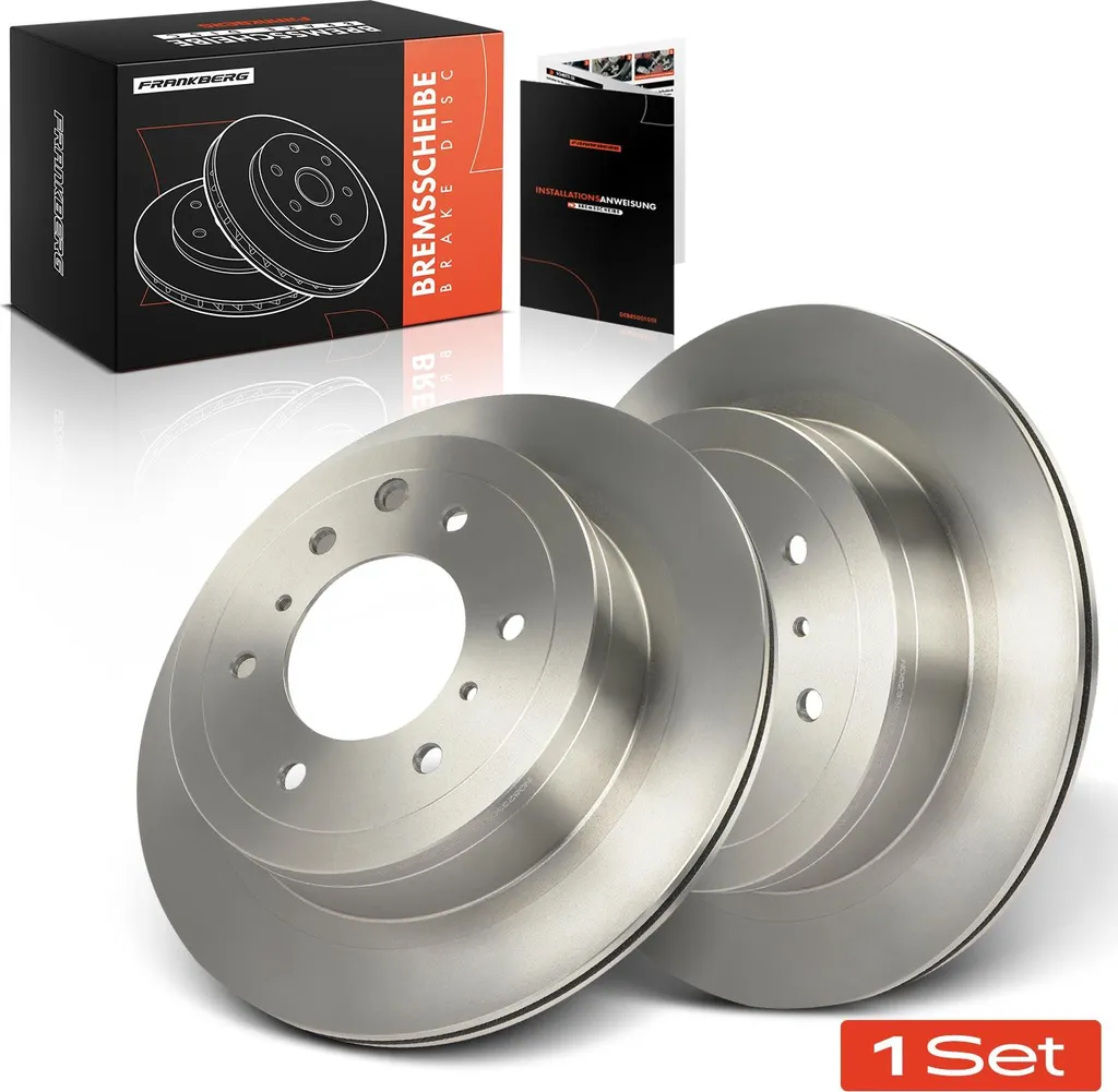 Disques de frein arrière pour Pajero 4 Van 3.2 et 3.8 Frankberg par 2