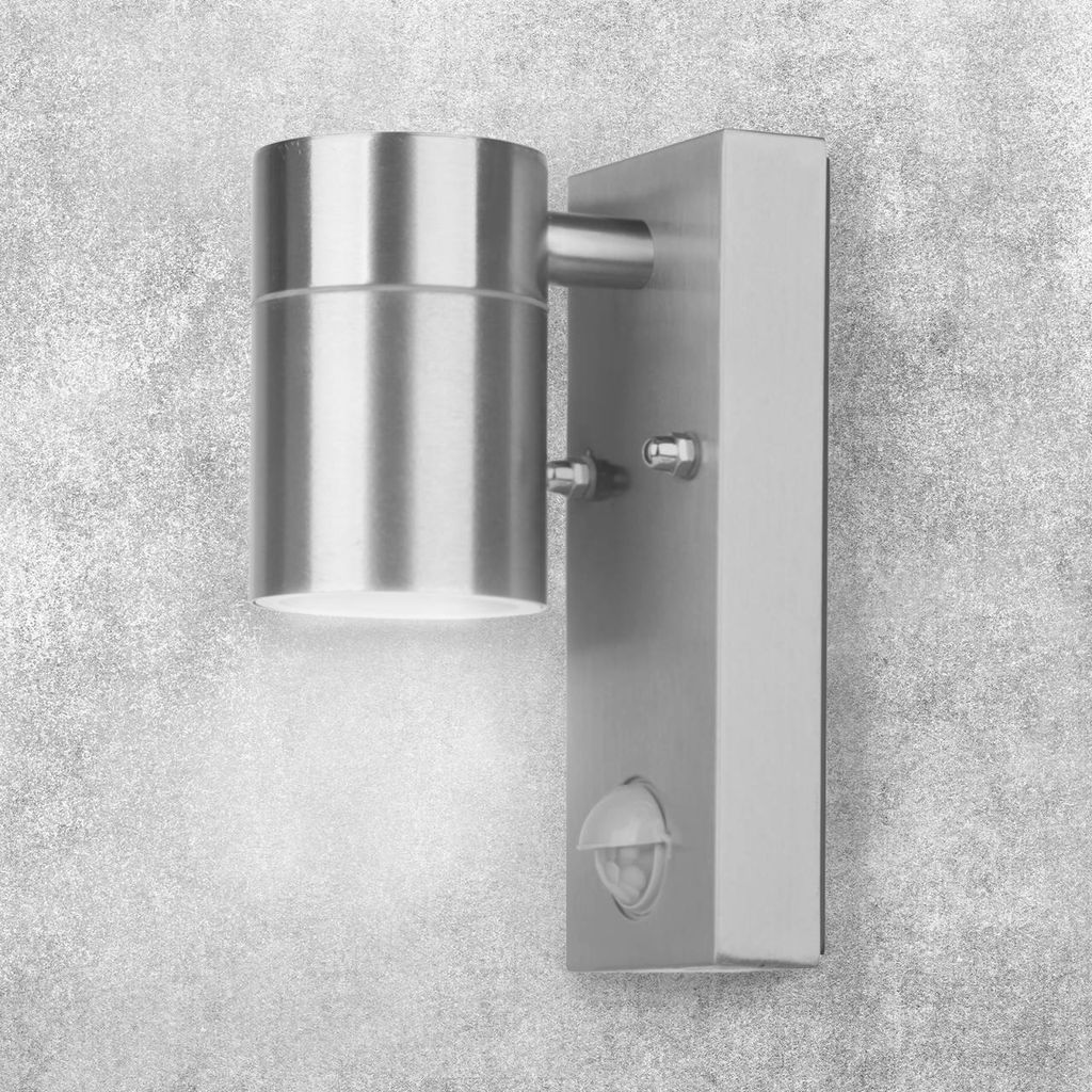 Grafner® Edelstahl Wandlampe mit Bewegungsmelder 26BPIR Produktbild 7