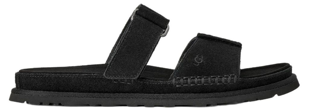 UGG Goldengaze Slide Damen 1178590 Veloursleder Slipper Slide mit verstellbaren Riemen und EVA 40 EU