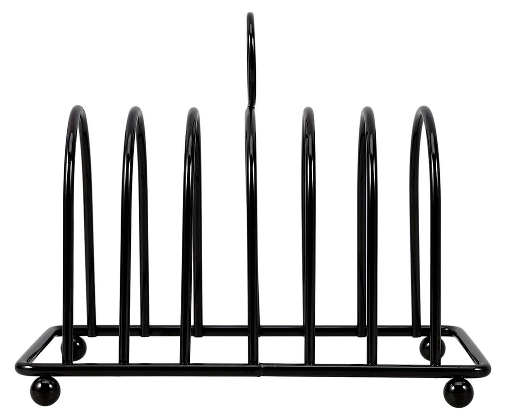 Brotständer aus Edelstahl - Vertikaler Toasthalter für die Arbeitsplatte