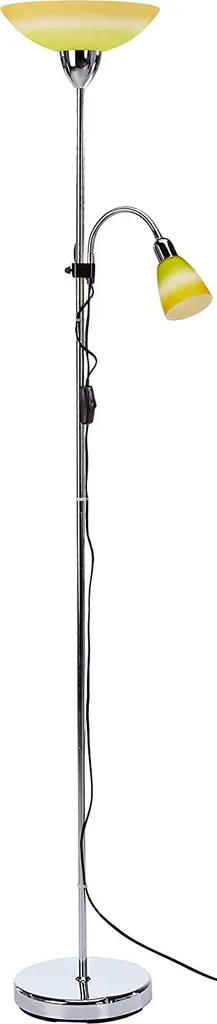 ECOLITE Duha Floor Lamp Gialla: Illuminazione Vetro e Metallo Premium