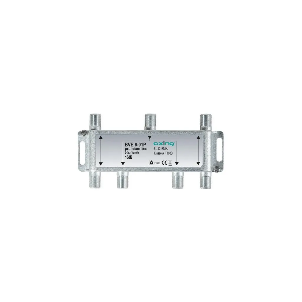 AXING BVE6-01P Répartiteur 6f avec Faible Perte 6,5dB Fréquence 1218MHz