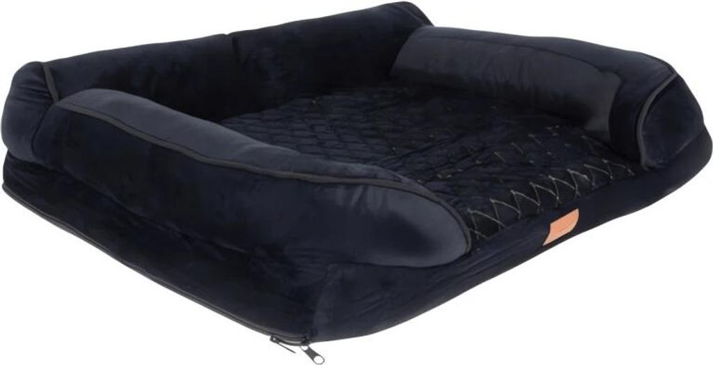 Purlov 26915 Ortopedický pelíšek pro psa M 80×65 cm černý Obrázek produktu 