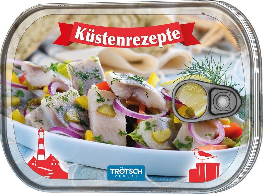 Trötsch Kochbuch Küstenrezepte 13,5 x 10,5 cm, 64 Seiten