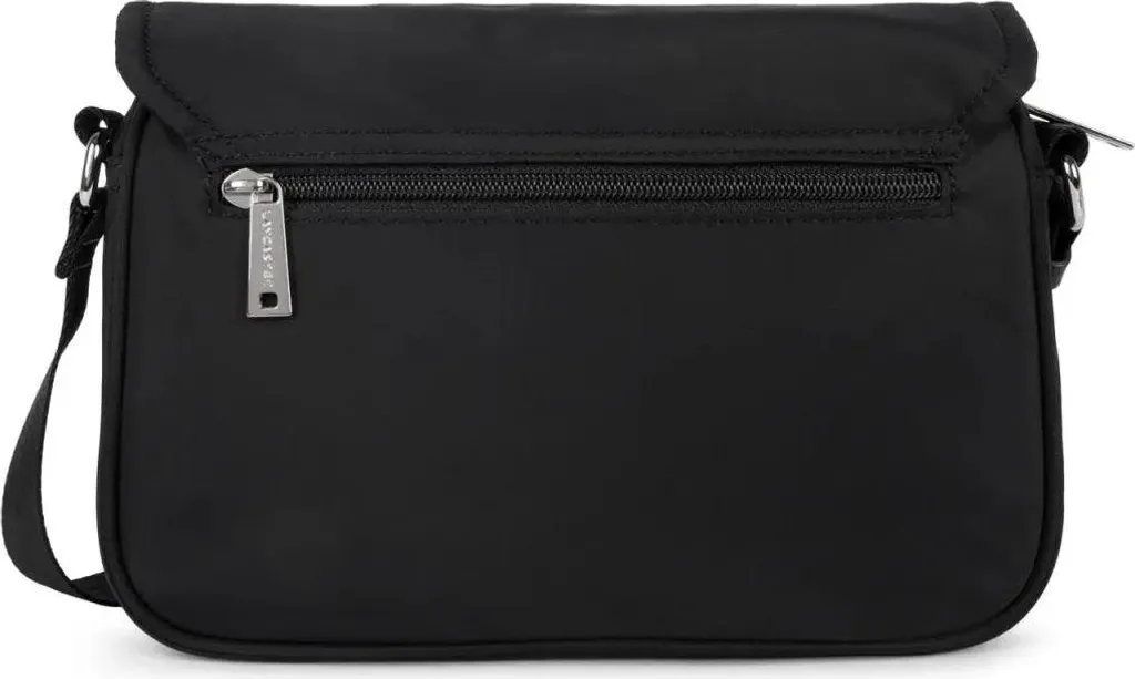 Lancaster Basic Vita M Noir - Gibecière Légère en Microfibre et Cuir - 4