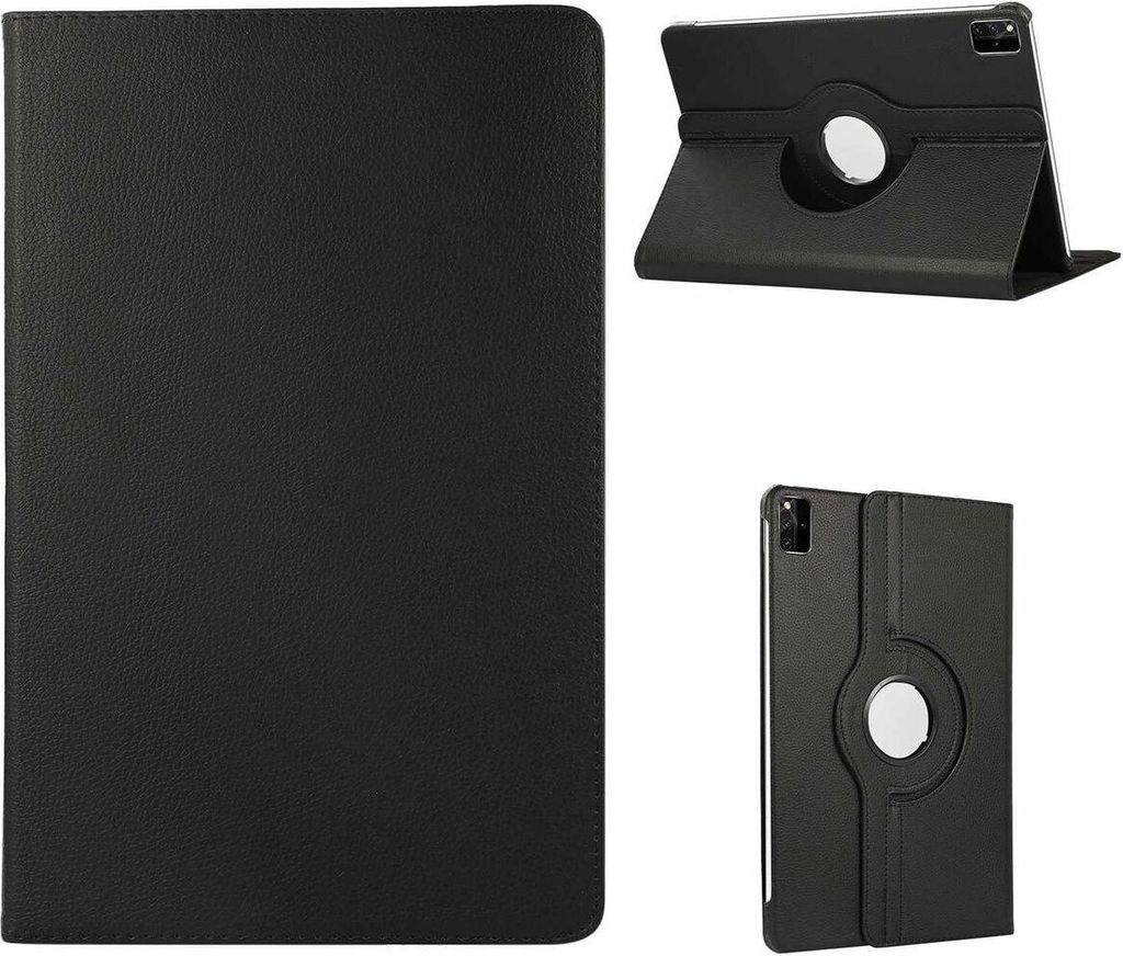 Custodia In Pelle Sintetica Per Lenovo Tablet - Girevole 360&deg;, Con Supporto, Anti-Urto, Per M10, P11, M11 E Altri