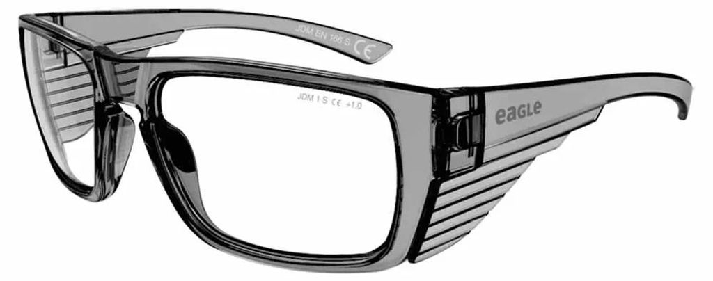 Eagle T30ic Schutzbrille Mit Sehstärke Silber  Silber One Produktbild 