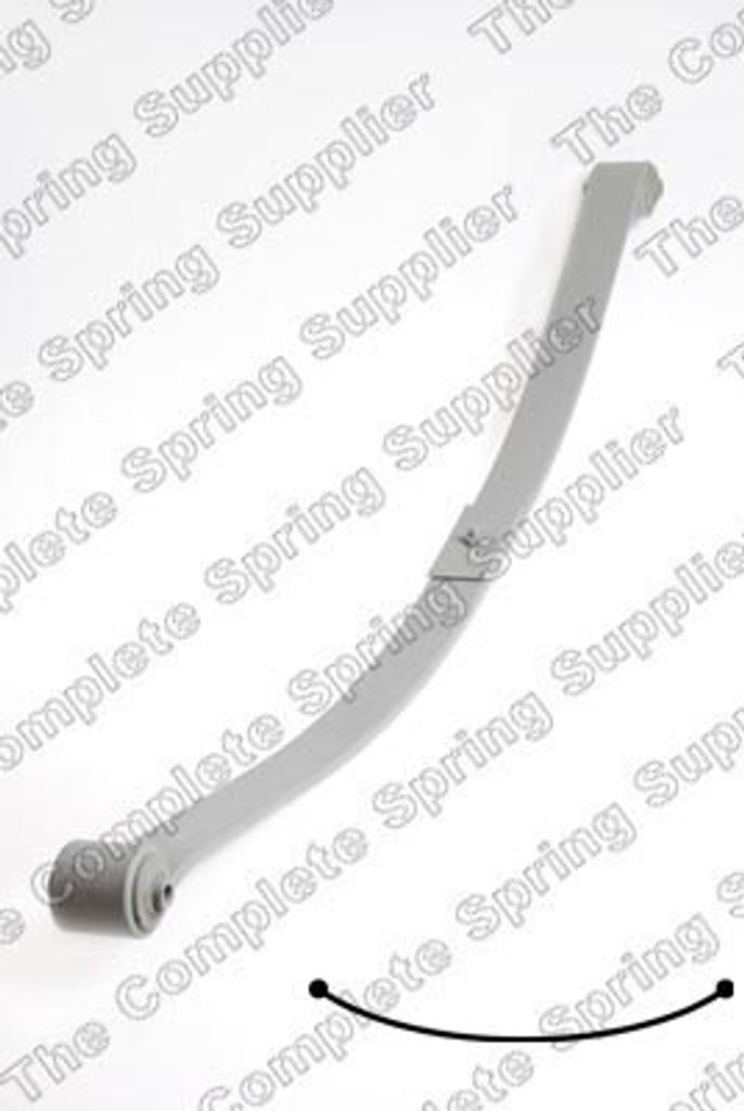 KILEN 666034 Blattfedern für VW Caddy III Kombi (2KB, 2KJ, 2CB, 2CJ) Hinten 740/570mm