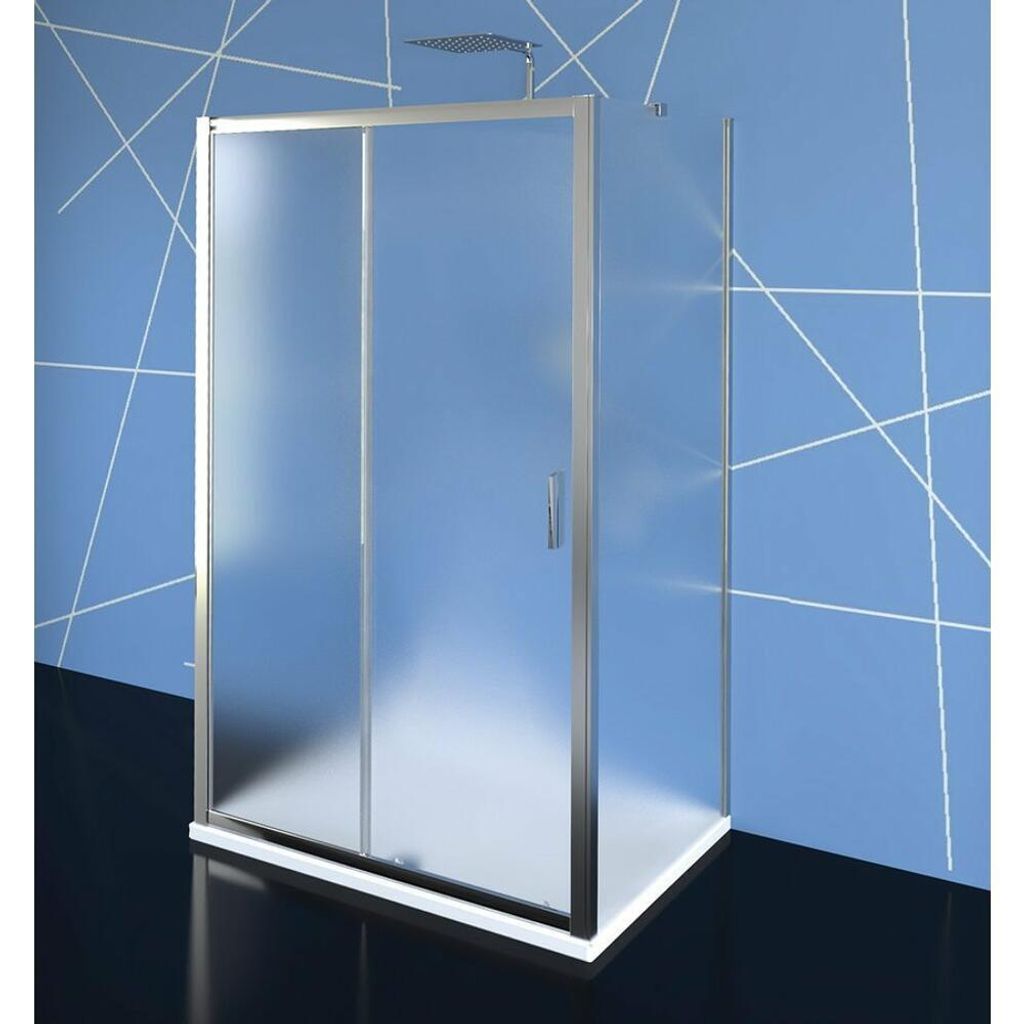 Polysan EASY Duschkabine drei Wänden 1200x700mm, L/R Variante, Brick Glas