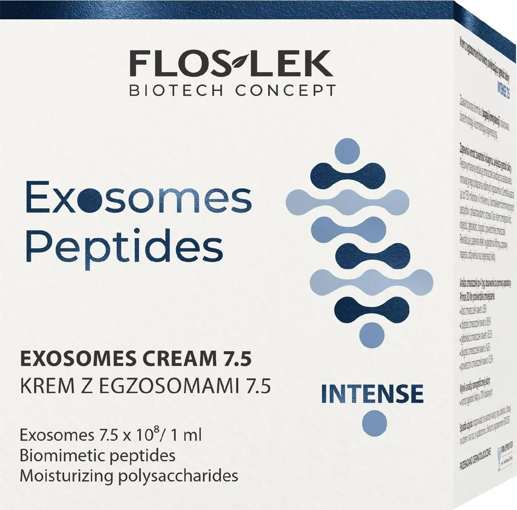 Crème Densifiante Flos-Lek Exosomes Peptides 50ml Soin Anti-Âge Intense