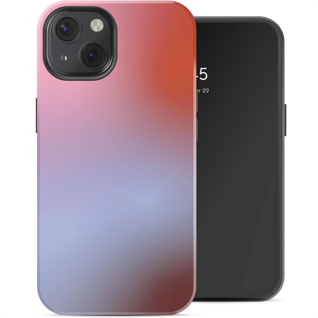 Selencia Vivid Rückabdeckung mit MagSafe iPhone 13 - Gradient Soft Blush