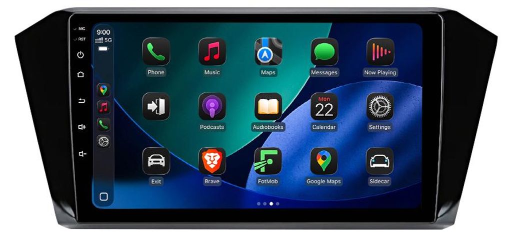 10” 64GB Autoradio Android per VW Passat B8 2014–2019 con Immagine del prodotto 