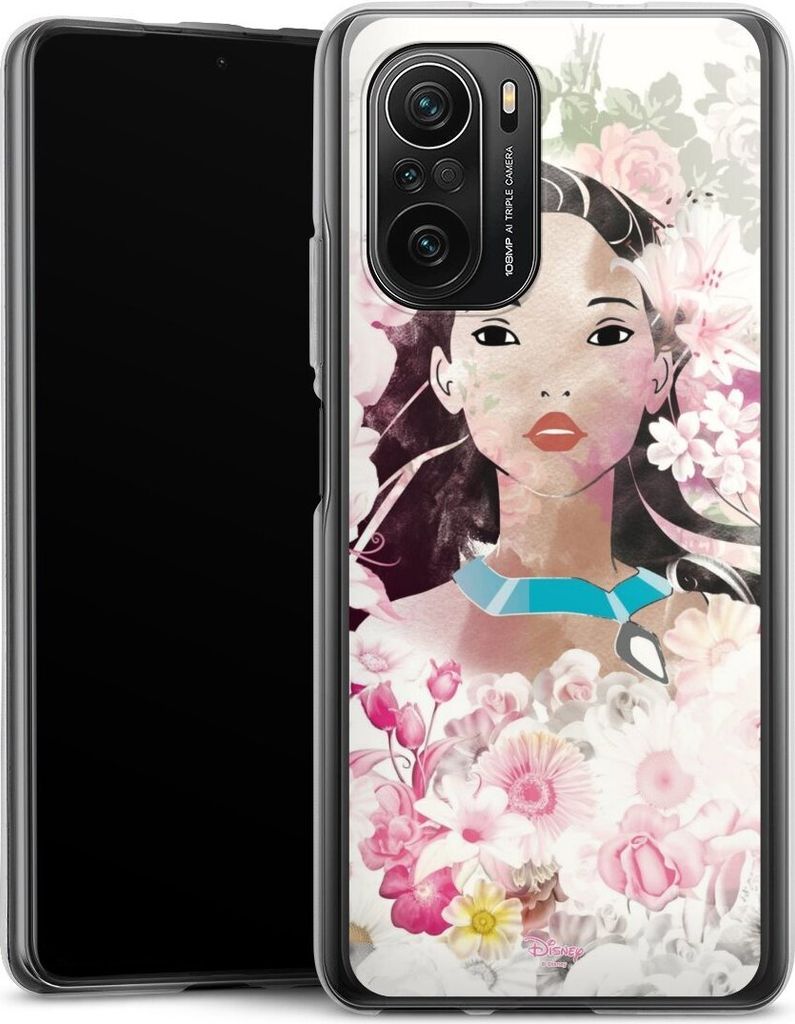 DeinDesign Handyhülle für Xiaomi Mi 11i Silikon Hülle Case Smartphone Schutzhülle Disney Offizielles Lizenzprodukt Pocahontas