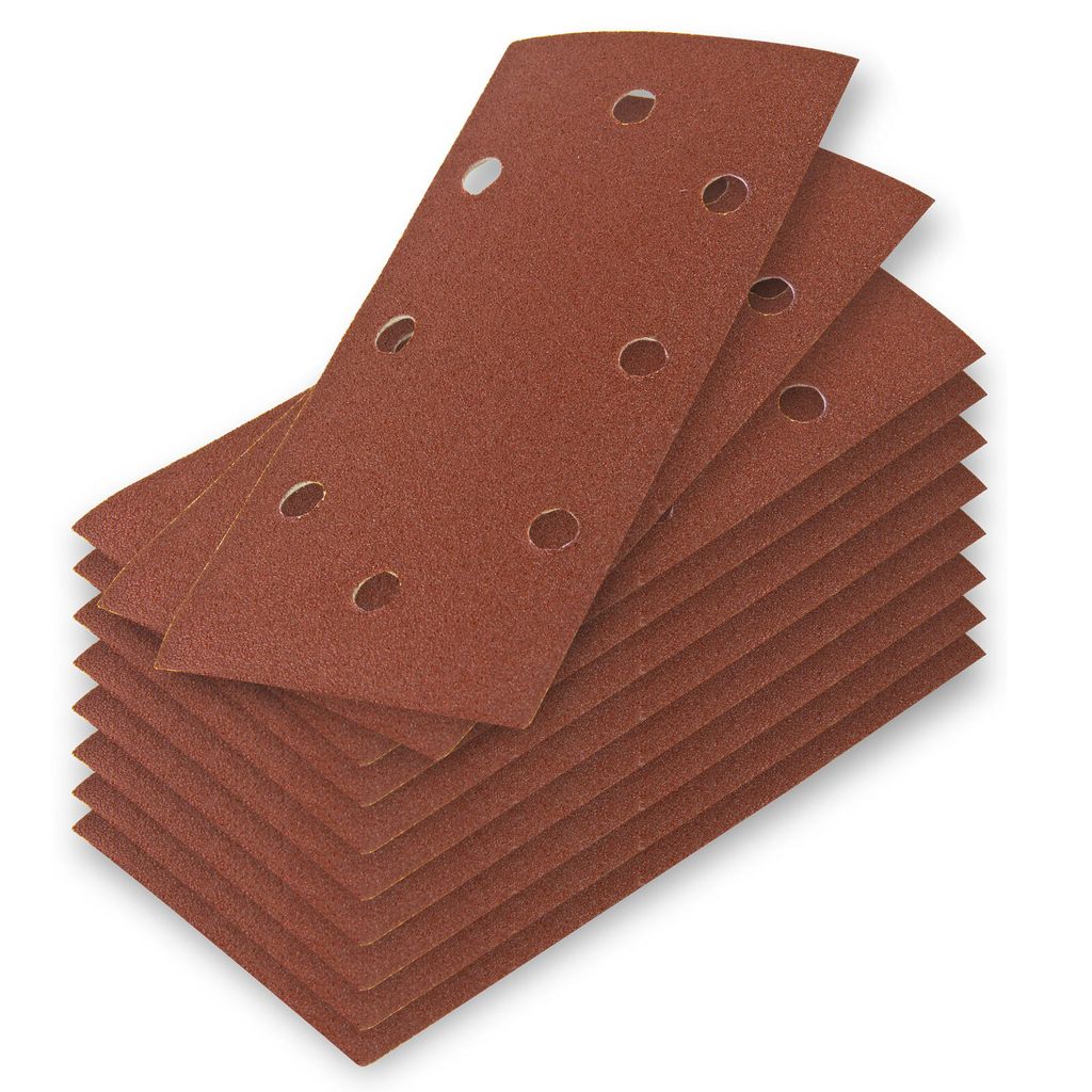 Schleifblätter Schleifpapier für Schwingschleifer Schleifmaschine K80 10tlg.