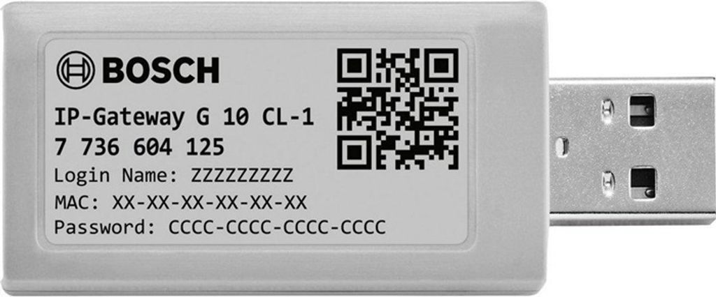 Bosch Internet-Gateway G 10 CL-1 WLAN f d wdhäng Produktbild 1