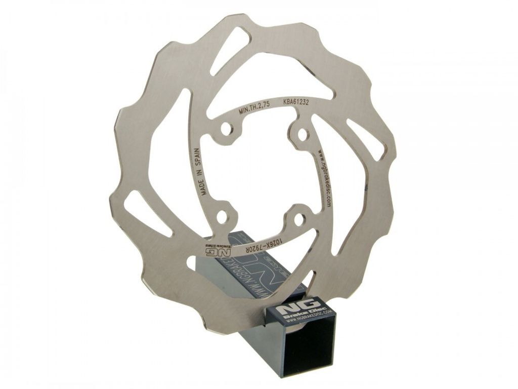 Bremsscheibe Wavy NG 1026X - 160 / 45,5 / 3mm 4 Loch für KTM SX 65 ccm Bj. 1998 - 2018