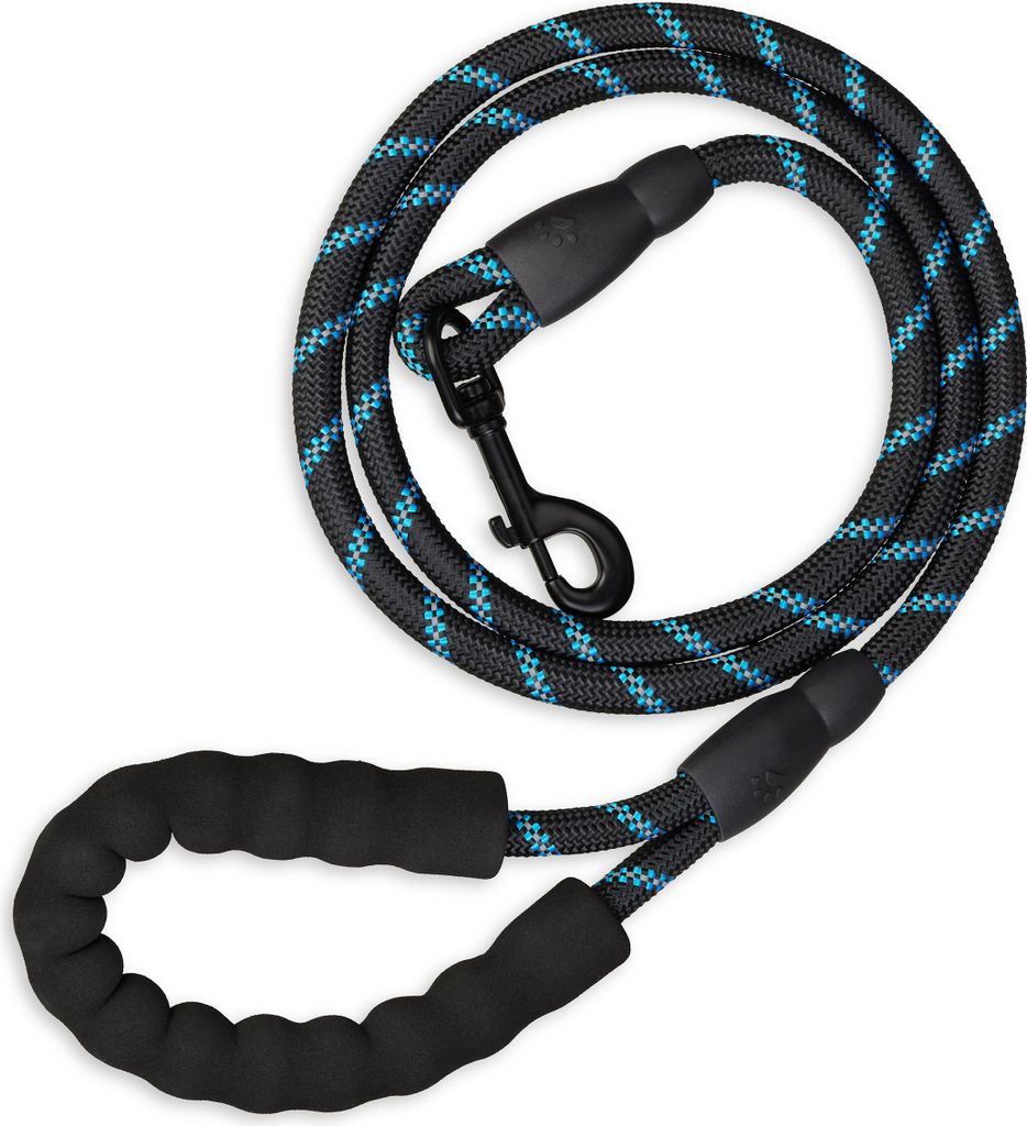 Relaxdays Hundeleine reflektierend, 150 cm, gepolsterte Produktbild 