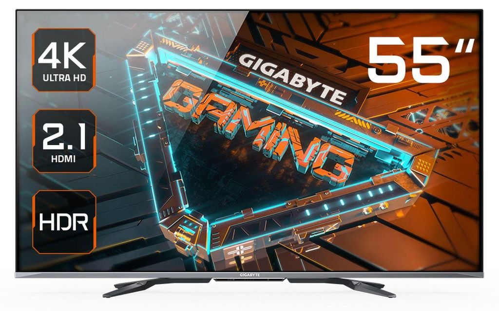 Gigabyte S55U LED-Monitor, Flach, 138,68 cm (54.6"), 3840 x Produktbild 