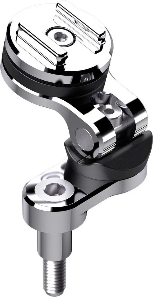 Support de fixation moto chromé pour levier de frein - Modèle Universel