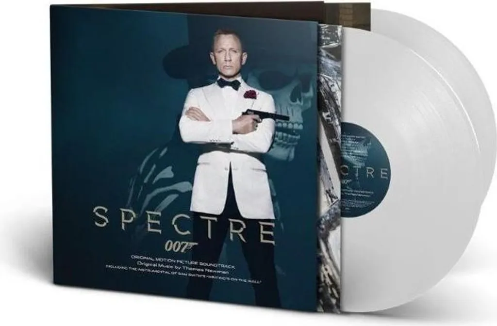 Spectre Bande Originale de Thomas Newman Double Vinyle Blanc Réédition - 2