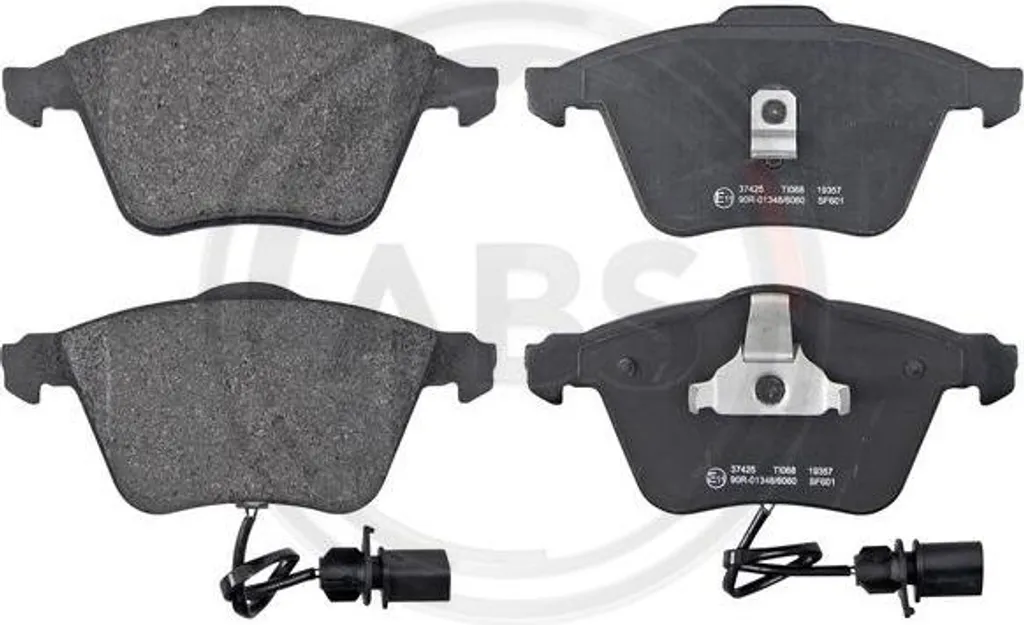 Plaquettes de frein anti-bruit pour Audi A6 4B évitant les sifflements