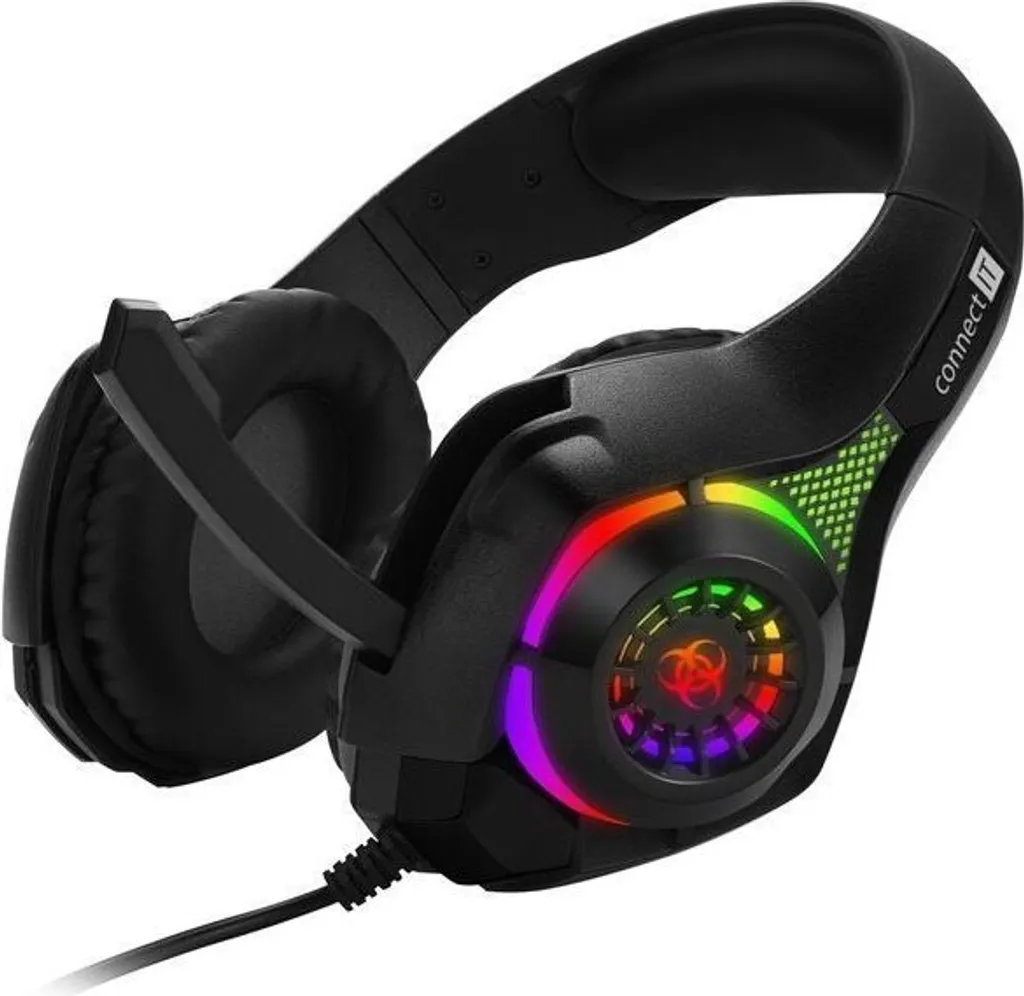 Cuffie con Microfono CONNECT IT BIOHAZARD CHP-4511-BK - Idea Regalo - 3