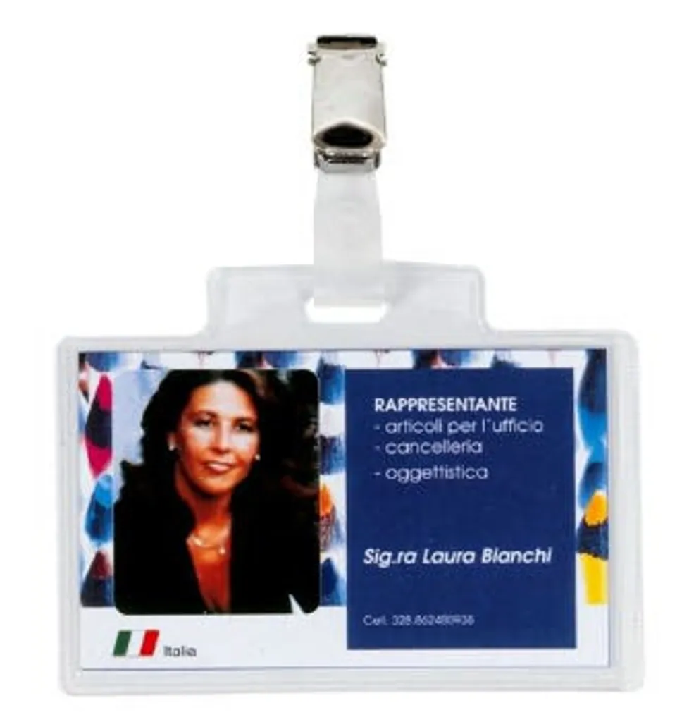 Protection Transparente pour Badge et Carte d'Identité SEI Rota 318005