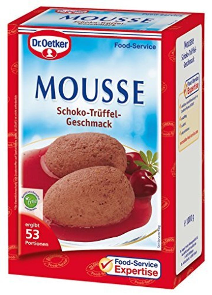 Dr. Oetker Mus czekoladowy o smaku truflowym, 1 opakowanie Zdjęcie produktu 
