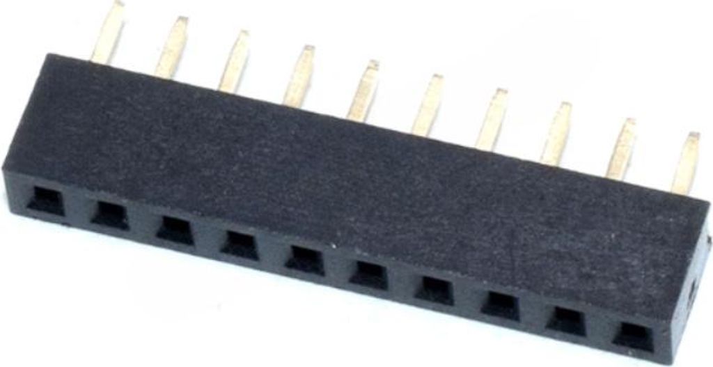 Buchsenleiste 2.0mm, 3mm Pinnlänge - 10P/ 40P : 10-polig Ausführung: 10-polig