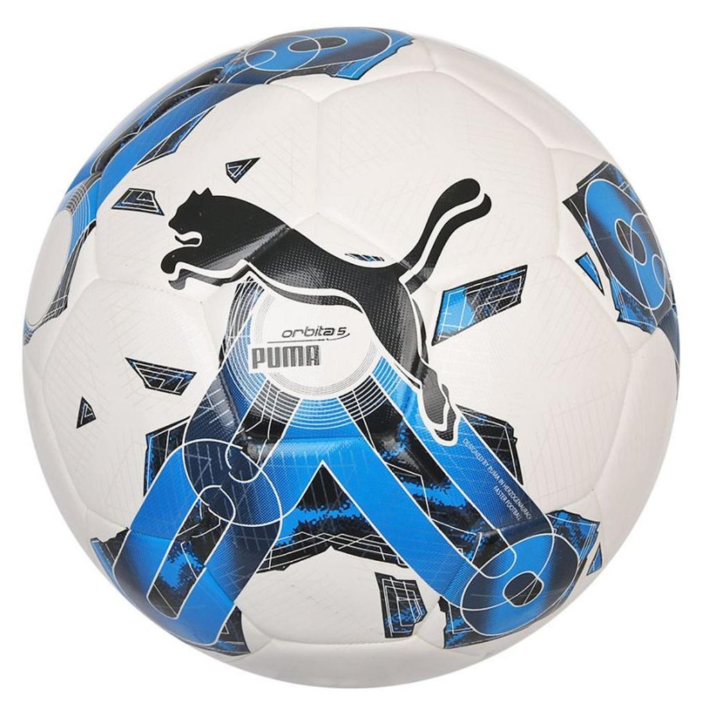 Puma - "Orbita 5" Fußball PP936 (4) (Weiß/Blau)