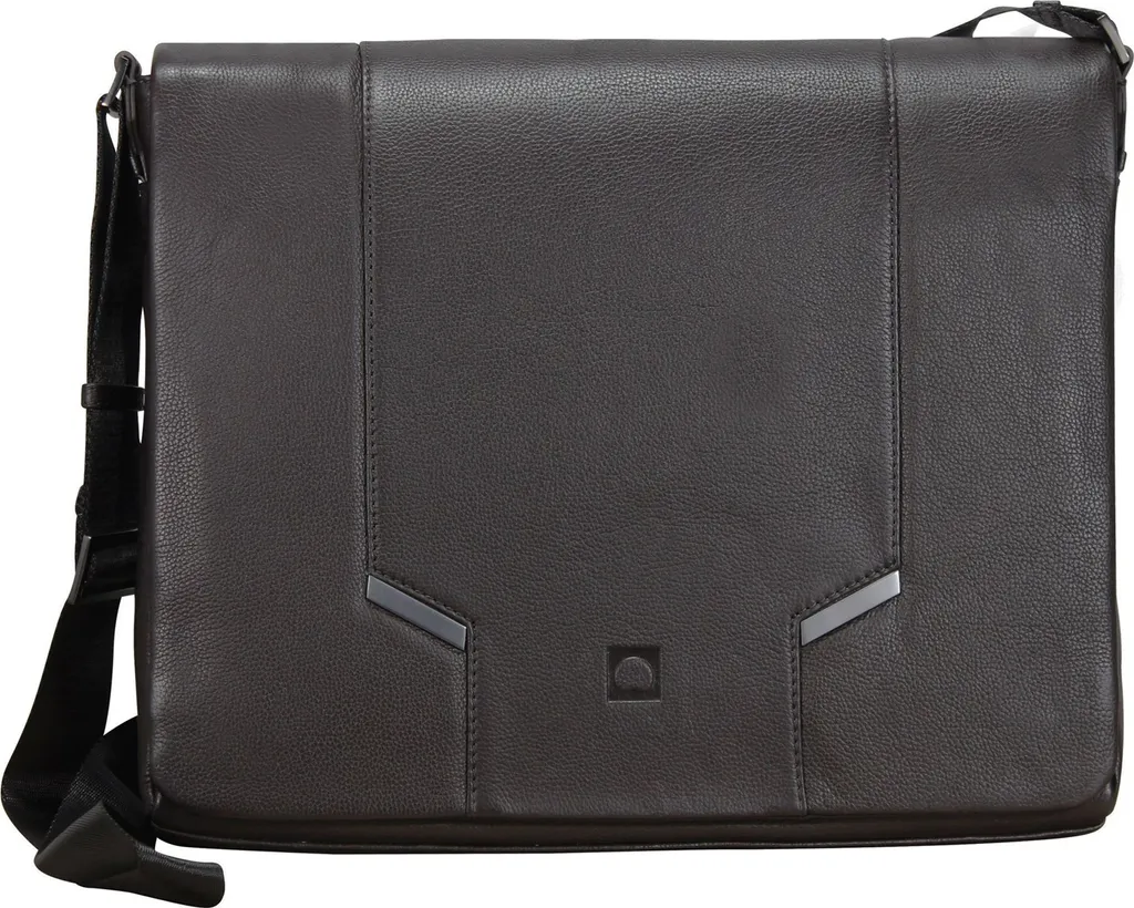Borsa Laptop Delsey Haussmann Pelle 36cm | Messenger Business Chic