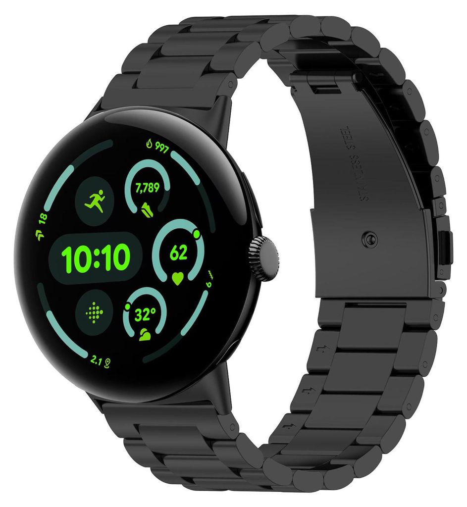 Stalen horlogeband voor de Google Pixel Watch 5 / 4 / 3 Productafbeelding 