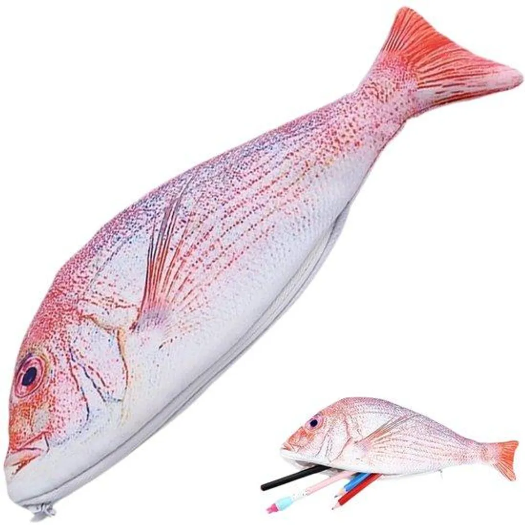 Trousse scolaire originale poisson pour ranger toutes ses affaires