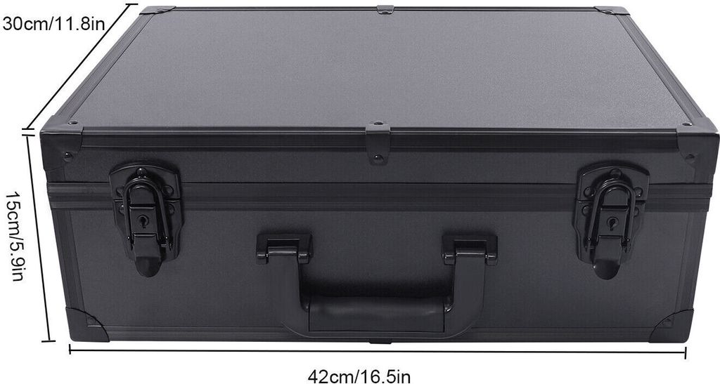Kosmetický organizér Kosmetický kufřík Make-up Case Black Obrázek produktu 10