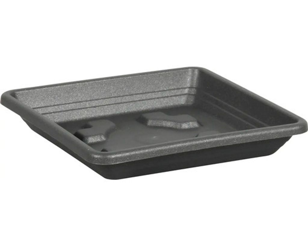 Ciotola sottovaso Quadrato 42x42 cm antracite Immagine del prodotto 