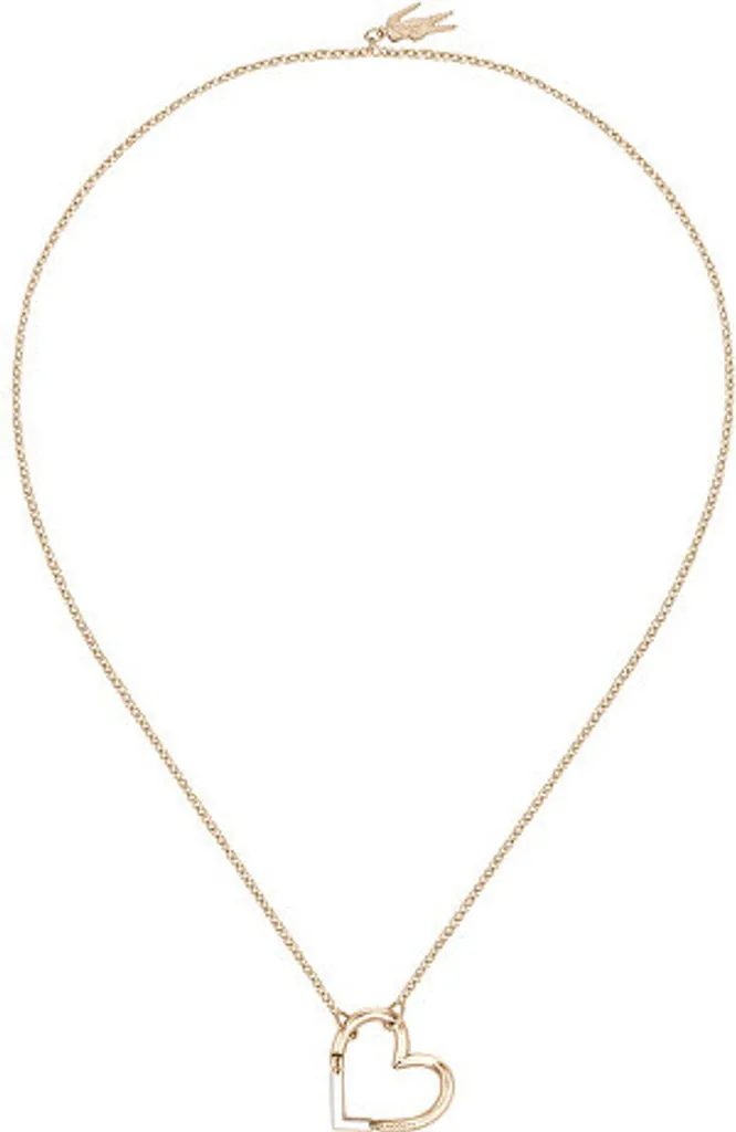 Collier cœur plaqué or Ines : idée cadeau romantique pour femme chic