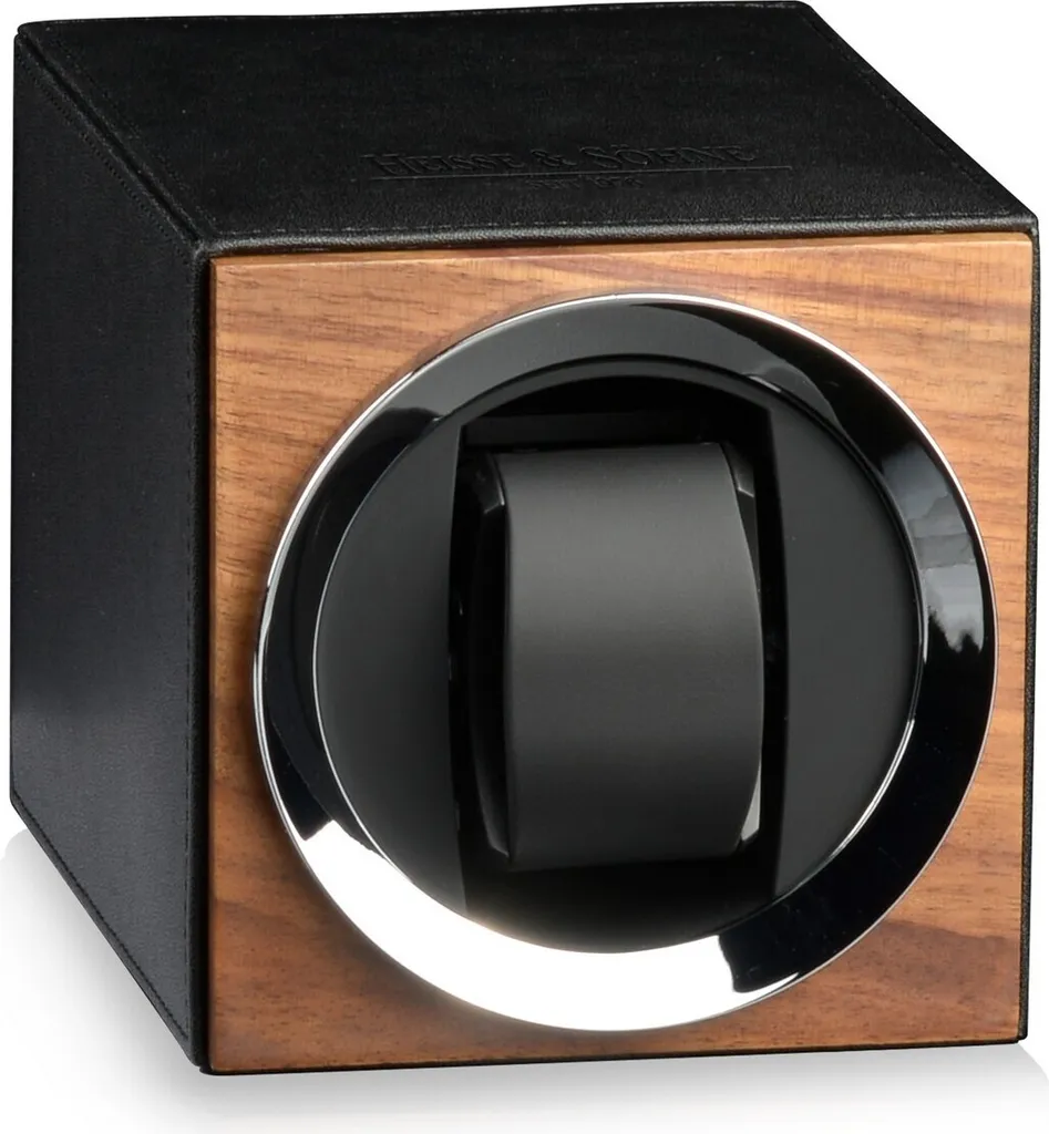 Évitez l'arrêt de votre montre : Remontoir Heisse & Söhne Moon 70019 noir