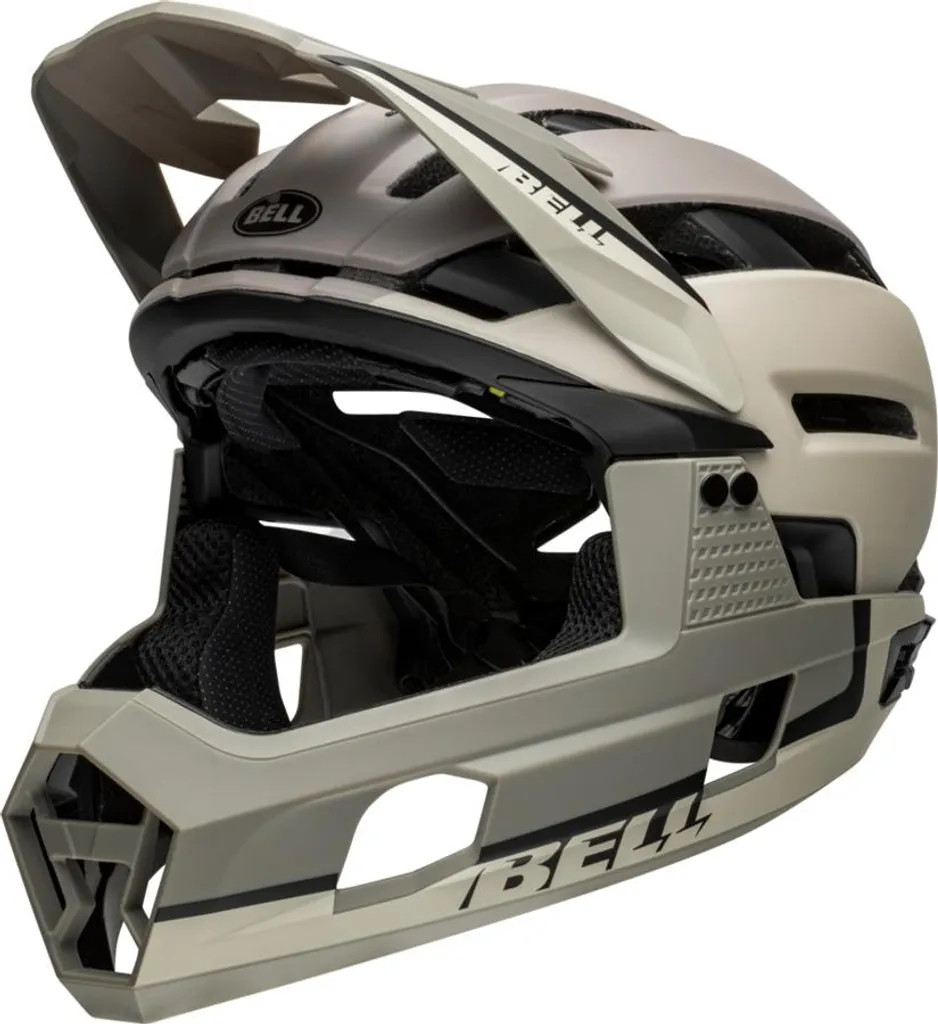 Casque de vélo modulable Bell Super Air R Spherical gris anthracite