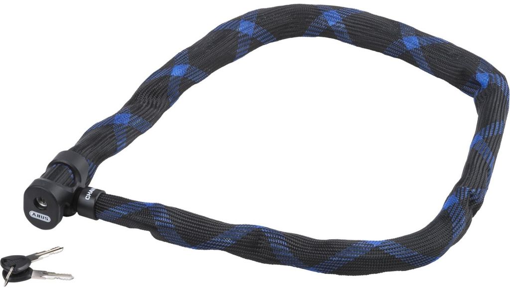 ABUS Ivera ketting 7210, model 7210/85, zwart/blauw Productafbeelding 