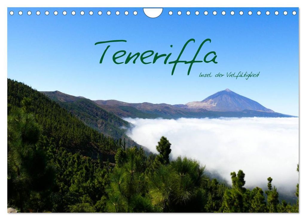 Teneriffa - Insel der Vielfältigkeit (Wandkalender 2027 DIN A4 quer), CALVENDO Monatskalender