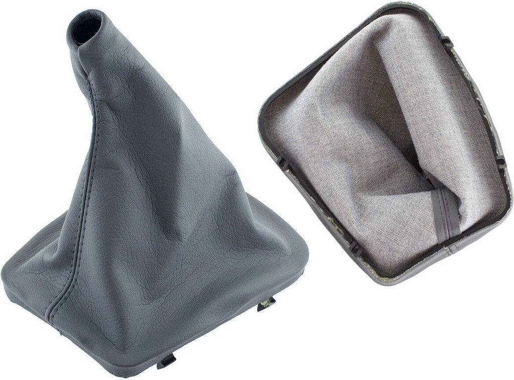 Schaltmanschette Schaltsack Rahmen GRAU für Schaltknauf für BMW E46 2002-2008