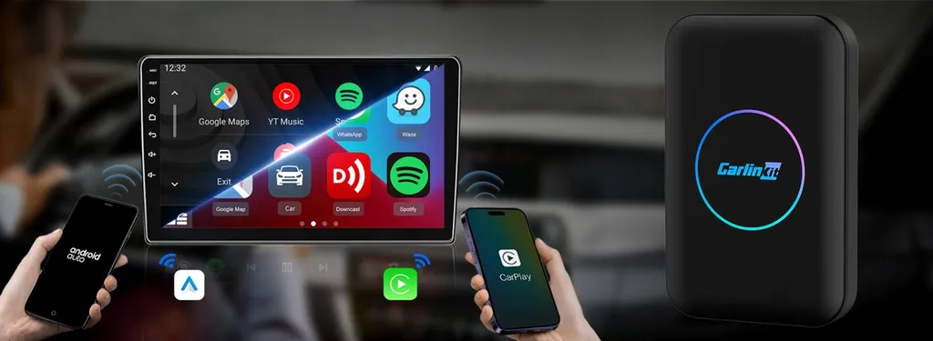 Solution Sans Fil Carlinkit TBOX LITE S pour Android Auto et CarPlay - 24