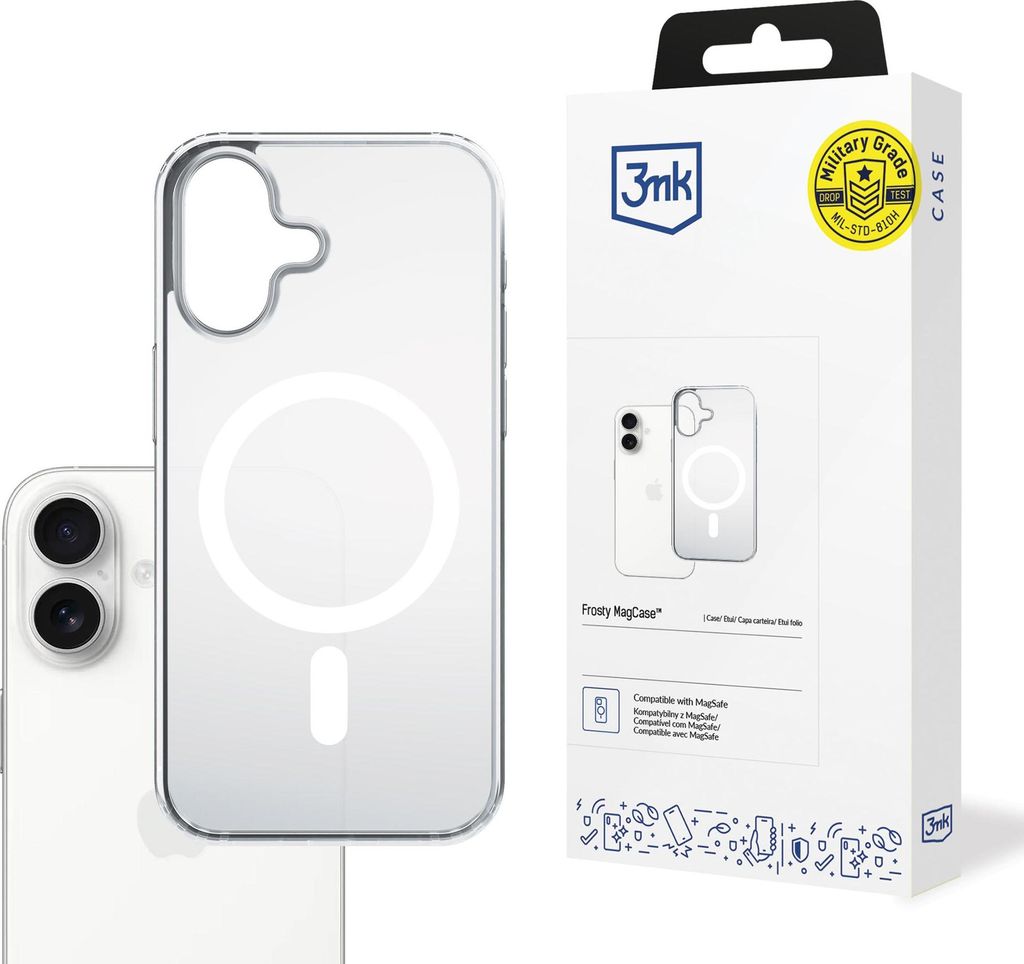 3MK Frosty MagCase Apple iPhone 17 weiß