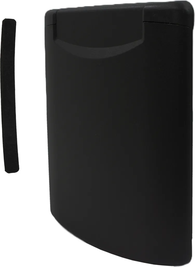 Couvercle de rechange pour prise extérieure camping-car ABL noir aimanté